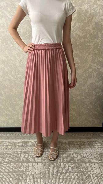 Юбка пудовая, розовая