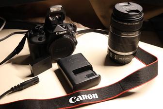 Фотоаппарат Canon 100D с объективом Canon EF-S55-250mm f/4-5.6 IS