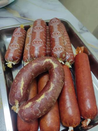 Домашняя говьяжая колбаса