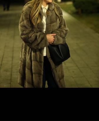 Норковая шуба