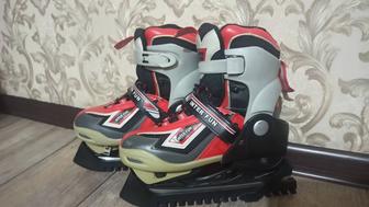 Продам коньки раздвижные р.35-38
