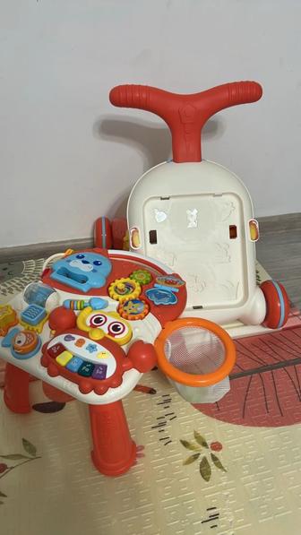 Ходунки 2 в 1 столик