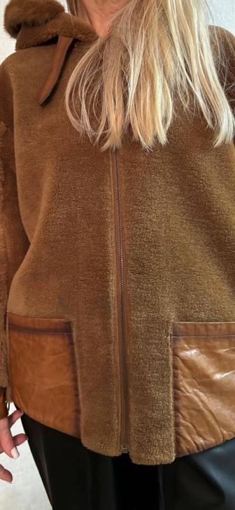 Дубленка укороченная Shining