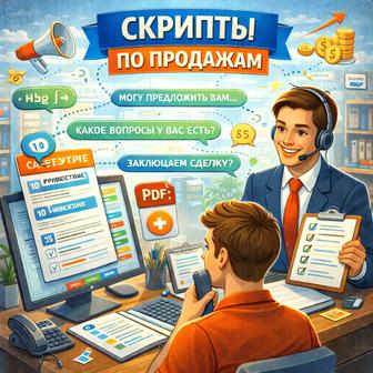 Напишу скрипты по продажам