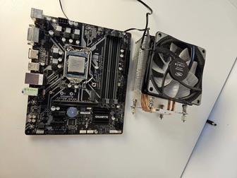 Плата Gigabyte и процессор Intel Core