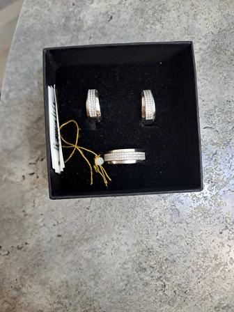 Комплект белый золото