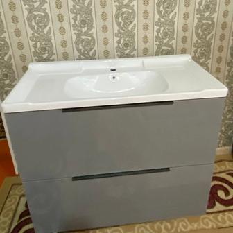 раковина 90 см ящик Акриль