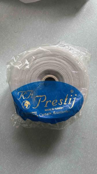 Лента для штор, для карниза ввиде трубы. Органза, 10 см ширина.