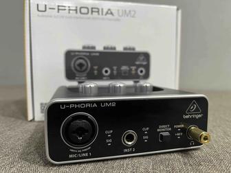 Звуковая карта U PHORIA UM2 behringer