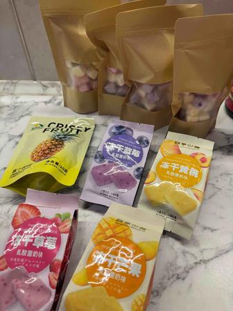 Продам сублимированные фрукты и йогурт