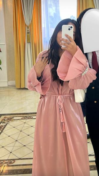 Абайка, платье, шарф