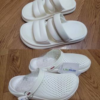 Сабо Crocs LiteRide Unisex (10-41 р-р) и Сланцы (42 р-р)