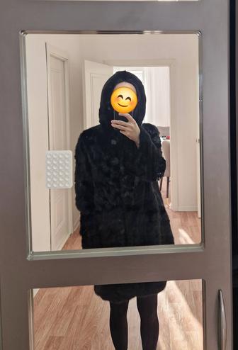 Норковая шуба, 44-46 р