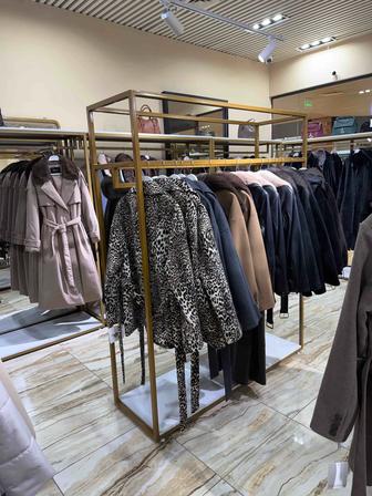 Рейл стеллаж двухэтажный