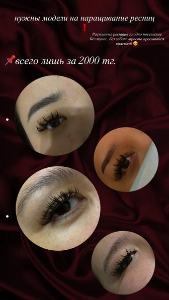 Модели на наращивание ресниц