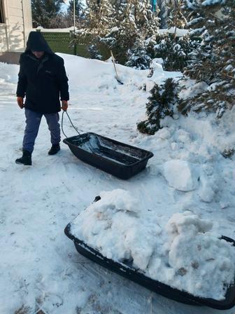 Ручная уборка Снега