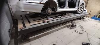 Стапель авторобот для кузовного ремонта