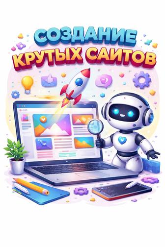 Разработка сайтов визиток с ИИ ассистентом.