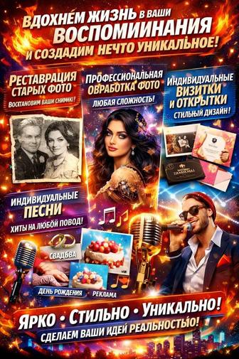 Реставрация фото и многое другое