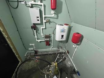 Монтаж отопления и водоснабжения, так же теплых полов в Павлодаре