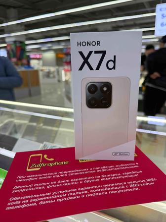 Honor X7d 8/256 черный