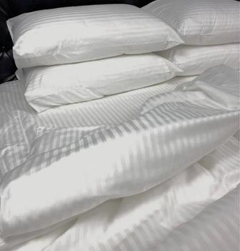 Постельные комплекты страйп сатин для гостиниц