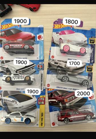 Hot Wheels Машинки