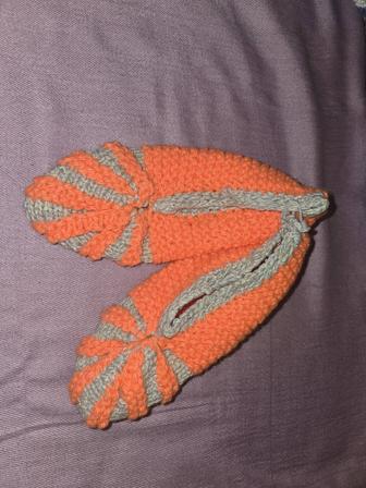 Вязаные следки