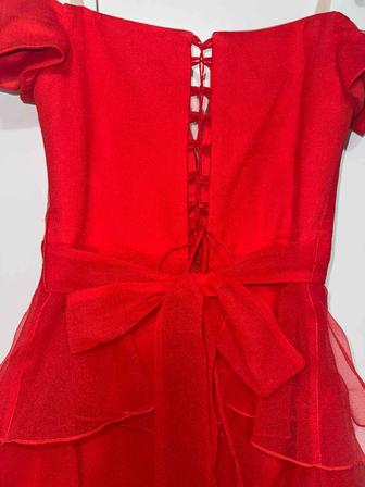 Платье вечернее красное на выпускной