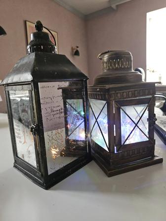 Фонари интерьерные металл