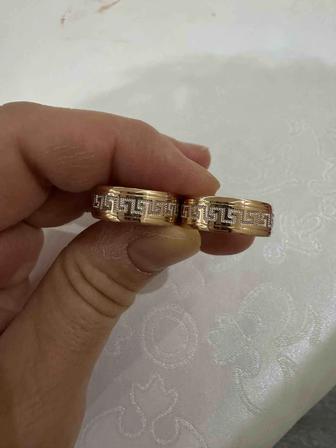 Обручальное кольцо 585 Турция, красное золото