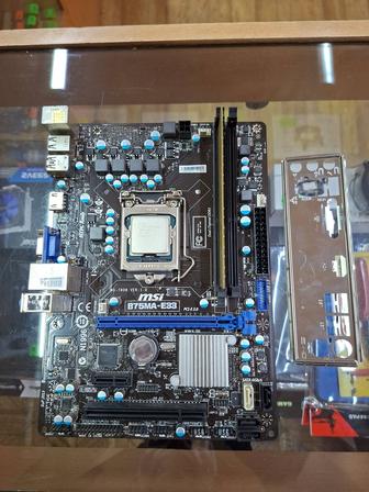 Комплект cpu i3 3240/mb msi b75ma/ddr 3 4gb