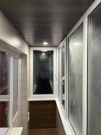 Обшивка балкона