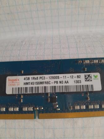 Память ОЗУ озу оперативная память для ноутбука DDR3 Hynix 4GB 12800 1600mhz