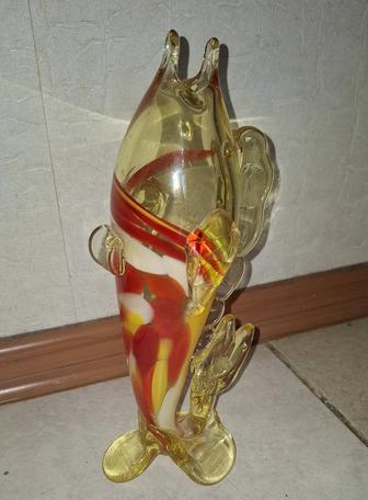 Рыбка дутое стекло