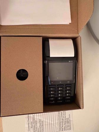 POS терминал PAX D210 Отличное состояние Полный комплект
