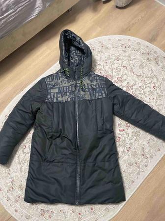 Пуховик зимний на мальчика подростка рост 164-170