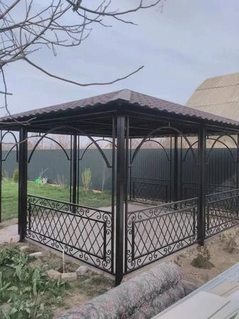 Изготовление беседок и террас под ключ