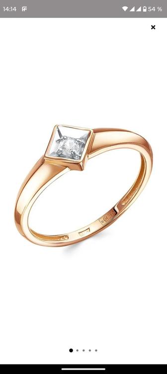 Продам новое золотое кольцо