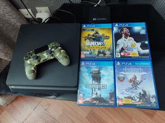 Приставка PS4 slim 500гб