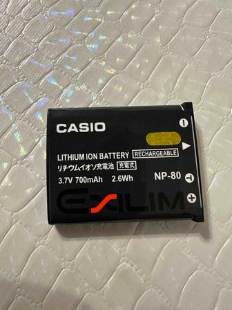 Аккумуляторная батарея NP-80 для фотоаппарата Casio