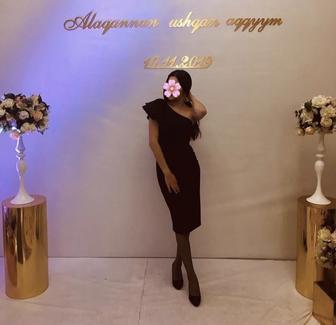 Платье на одно плечо!