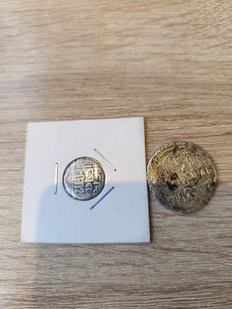 Монета золотая орда серебро оригинал