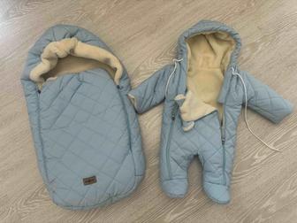 Продам люльку и комбинезон 2/1 для новорожденных 0/3
