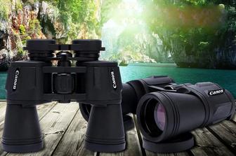 Бинокль полевой Canon 20×50. Охотничий бинокль дурбiн. Есть kaspi red