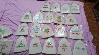 Продам шапки для бани, мочалки