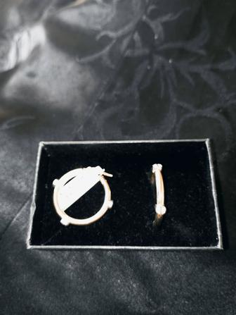 Серьги золотые