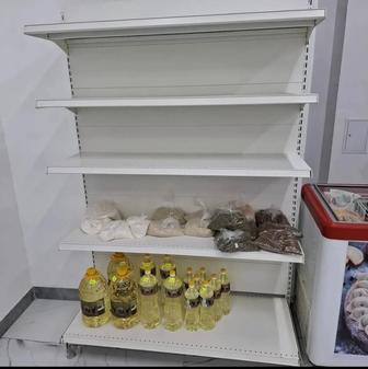 Стеллаж металлический для магазина торгово выставочные оборудование