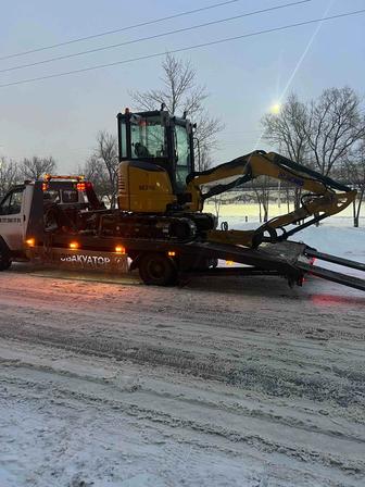 Аренда мини экскаватора. Блоха.