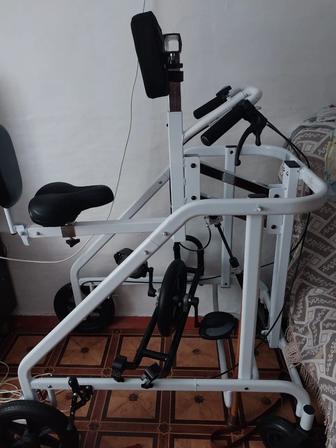 Реабилитационный велотренажёр-ходунки